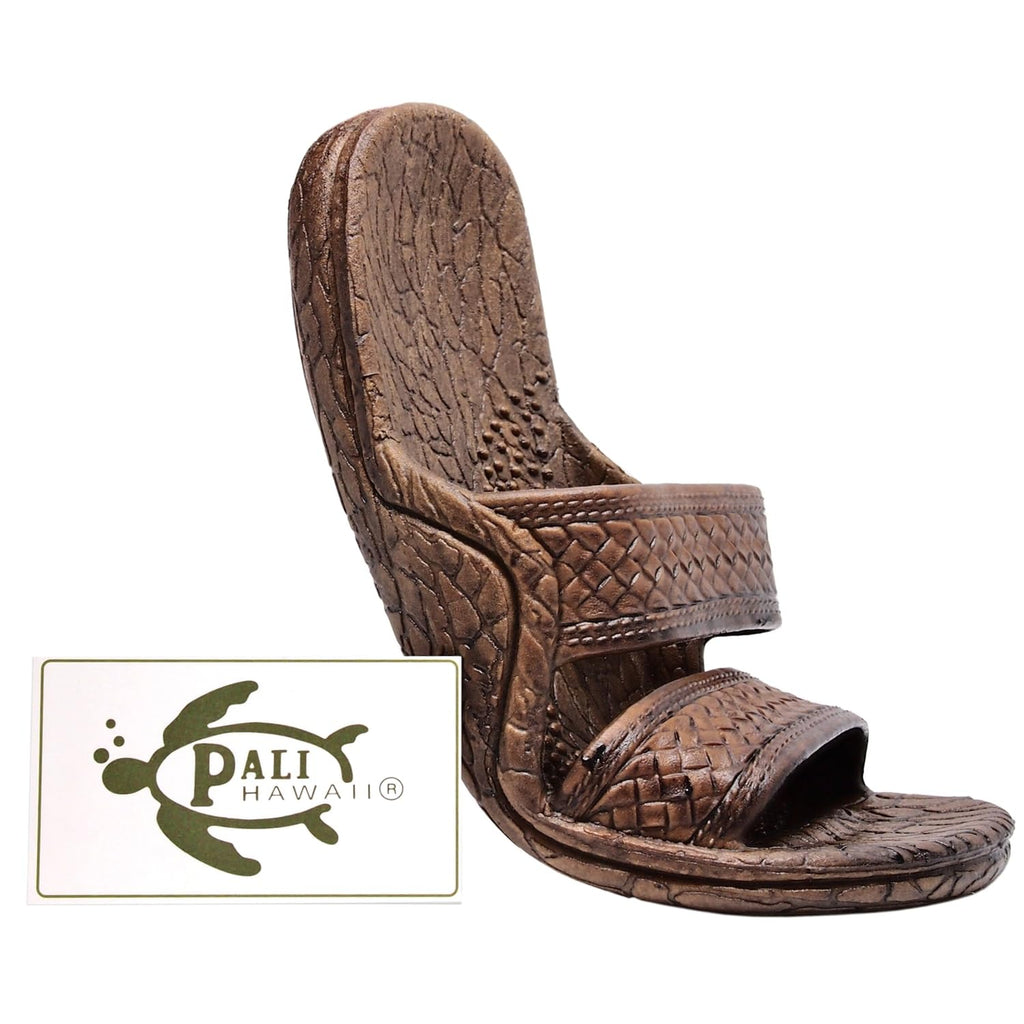 Pali Hawaii Light Brown JANDAL + Certificate of Authenticity
