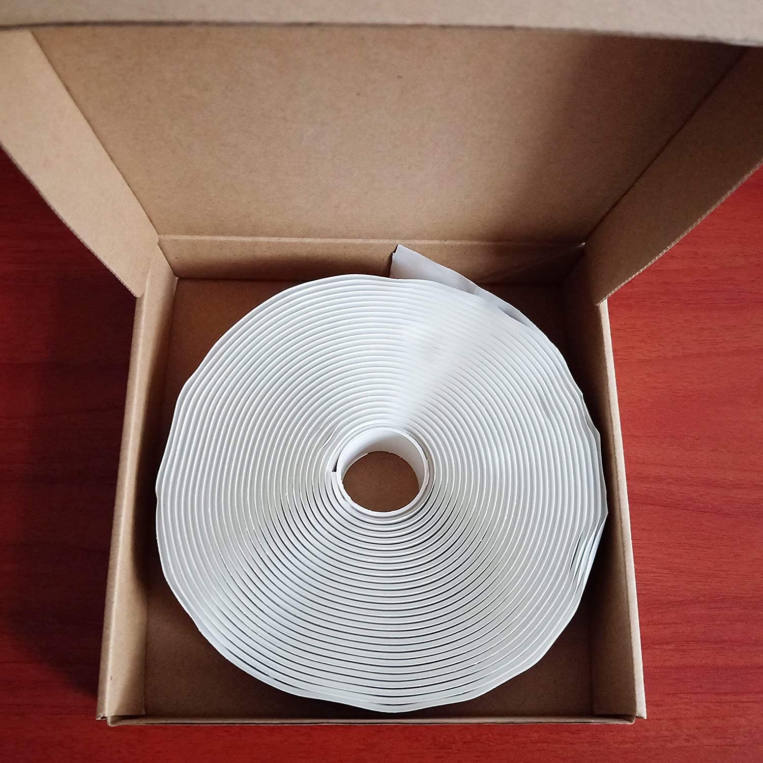 LLPT Butyl Tape Black 1 Inch x 33Ft Tight Seal for Leak Proof EPDM RV Repair Window Glass Boat Sealing Roof Pipe Patching(BST233)