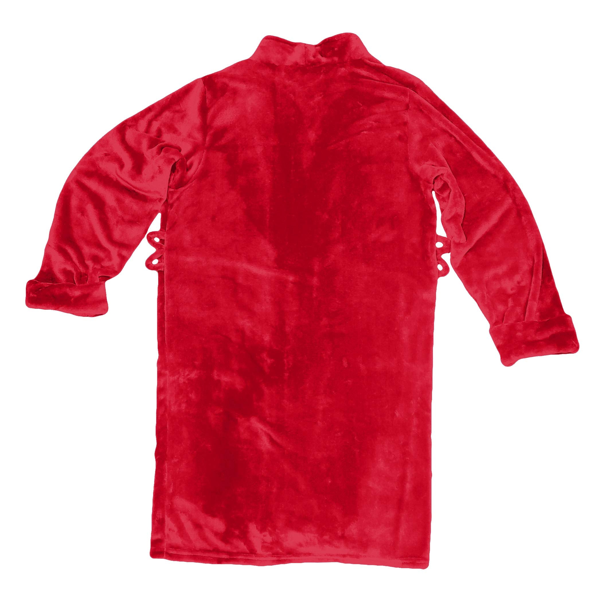 Northwest NCAA Adult Unisex Silk Touch Bathrobe, Officially Licensed Loungewear, Soft Plush Polyester