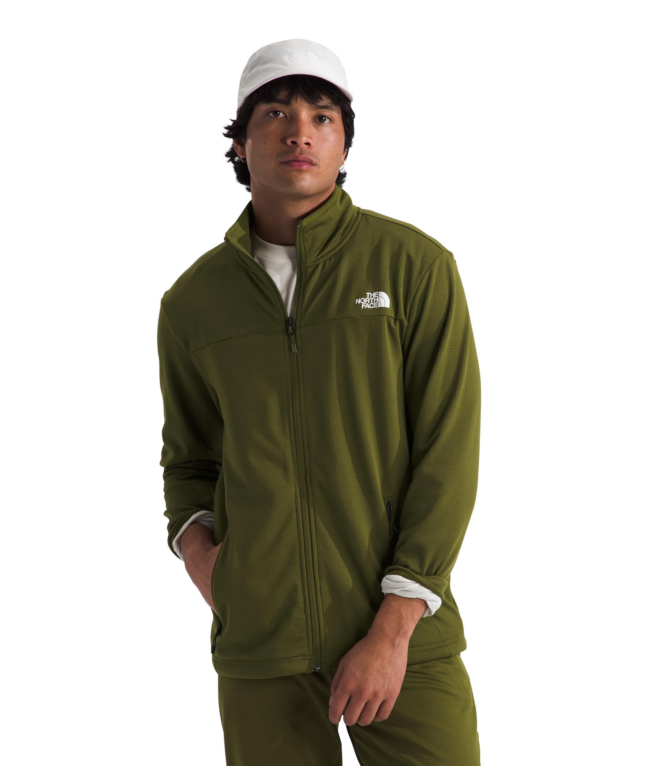 The North Face Cedar Trail Grid Fleece Full Zip Jacket