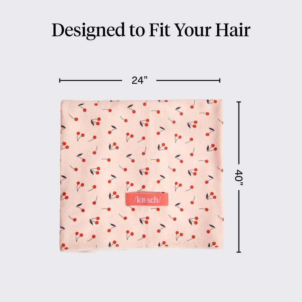 Kitsch Plush Microfiber Hair Towel Wrap for Women – Ultra Absorbent Microfiber Bath Towels for Wet, Curly, Long or Short Hair – Anti-Frizz Hair Wrap, Great Hair Care Gifts for Women