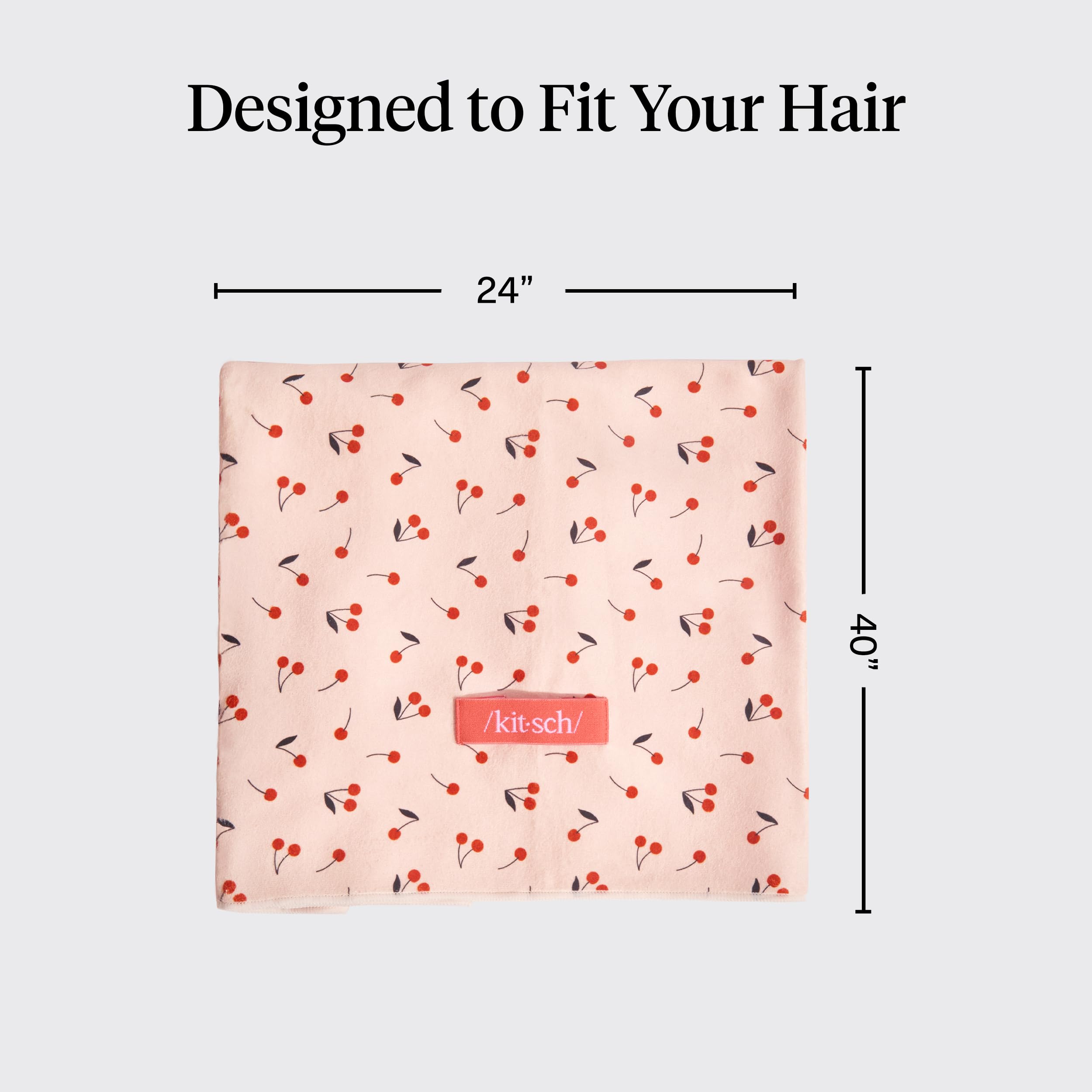 Kitsch Plush Microfiber Hair Towel Wrap for Women – Ultra Absorbent Microfiber Bath Towels for Wet, Curly, Long or Short Hair – Anti-Frizz Hair Wrap, Great Hair Care Gifts for Women