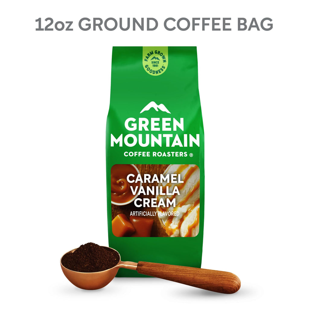Green Mountain Coffee Roasters Wild Mountain Blueberry, Ground Coffee, Flavored Light Roast, Bagged 12 Oz, 1 Count