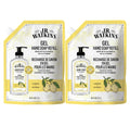 J.R. Watkins Gel Hand Soap Refill, Moisturizing Hand Wash, Formulated with Plant-Based Cleansers, Alcohol-Free, Cruelty-Free, Aloe & Green Tea, 34 Fl Oz, 2 Pack