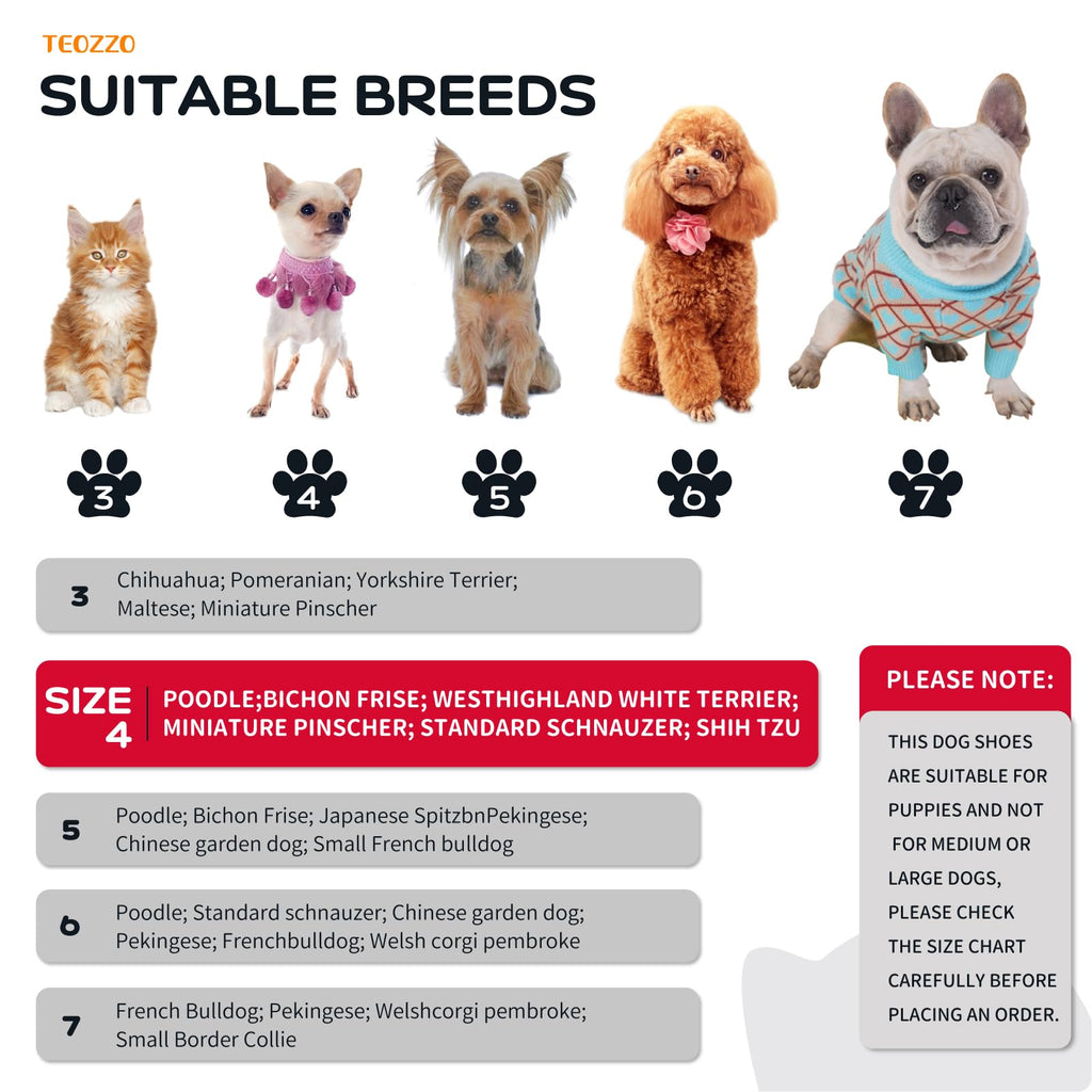 Dog Shoes for Hot Pavement, Summer Dog Boots & Paw Protector, Anti-Slip Sole Dog Booties with Reflective Straps Dog for Small Medium Dogs 4PCS (A-Pink, Size 3: 1.37"(Width))
