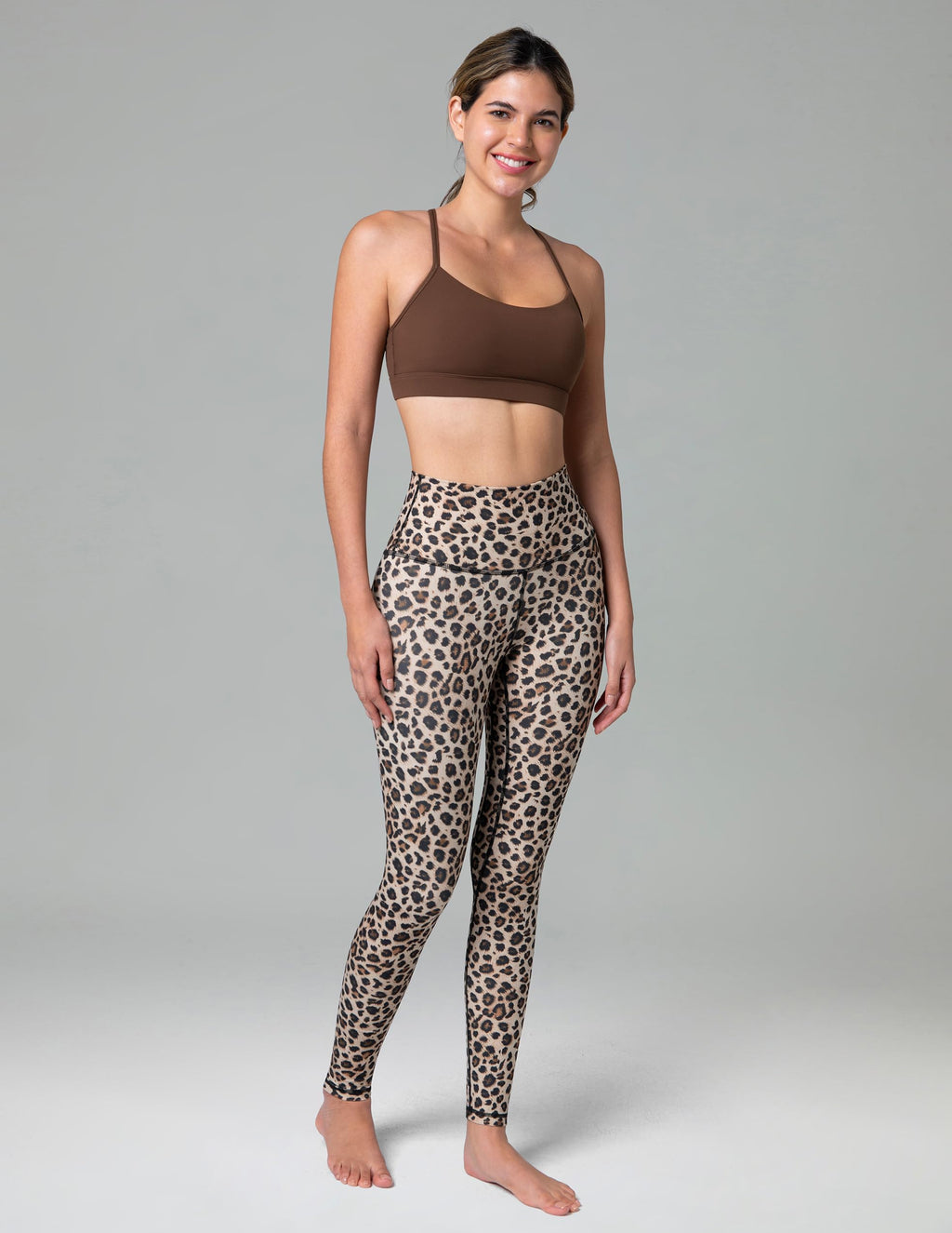 Colorfulkoala Women's High Waisted Tummy Control Workout Leggings Full Length Ultra Soft Yoga Pants 28"