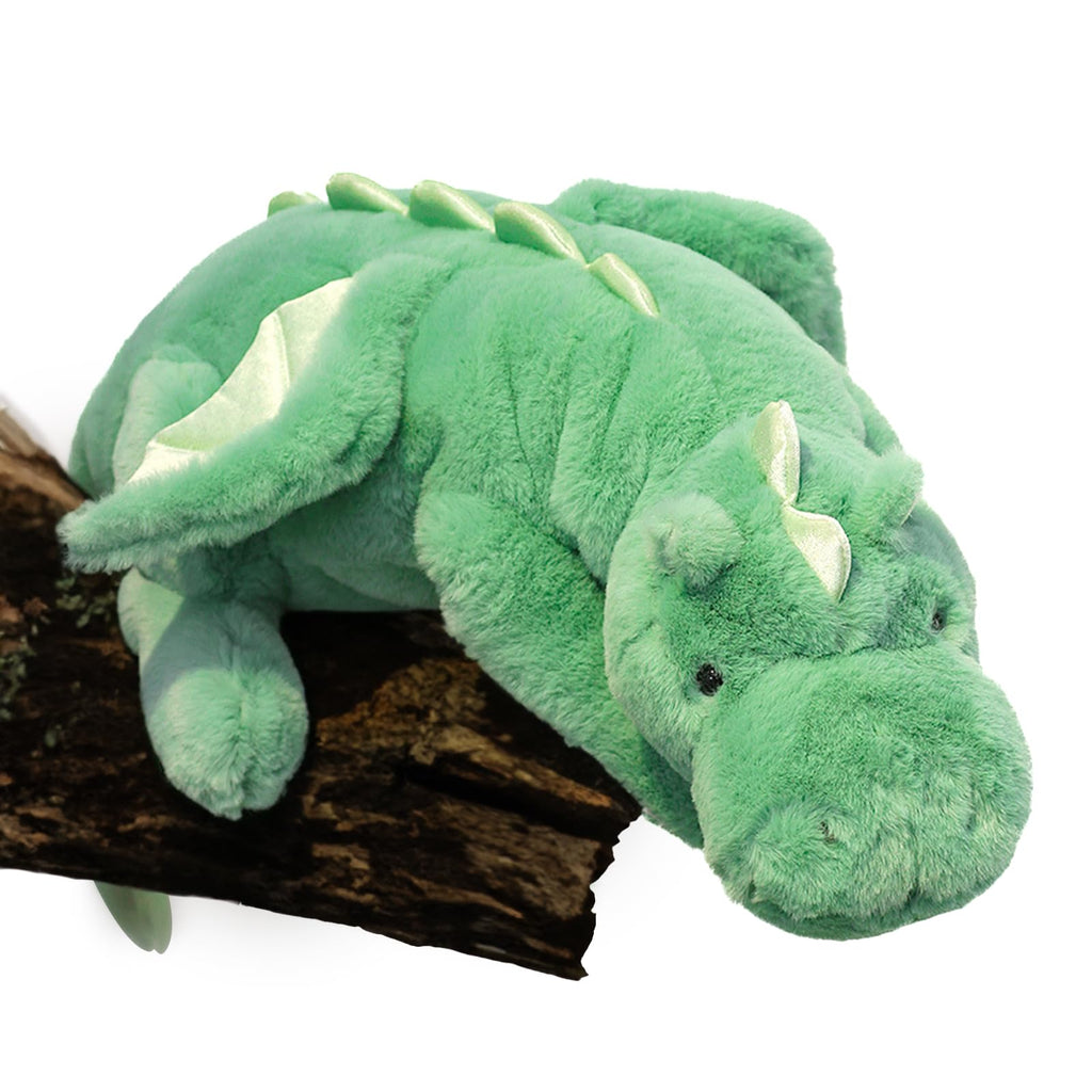 YOUBLEK 27.5 in 2Lb Weighted Stuffed Animals,Cute Plush Dragon,Weighted Stuff Dinosaur Toy for Kids Adult Gift or Decoration