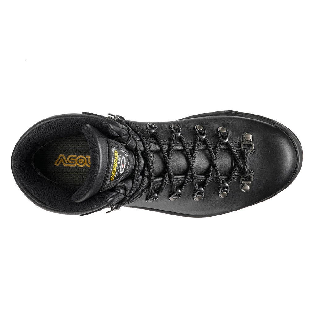 ASOLO Men's TPS 520 GV Evo Waterproof Round Toe Backpacking Boots – Full-Grain Leather Hiking Boots with Vibram Sole
