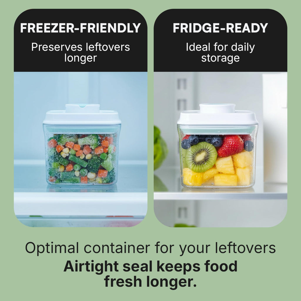 Bop Top Airtight Food Storage Containers with Lid 13.5 Cups / 108 oz | Kitchen Canister Sets | Air Tight Pantry Container | Pop Top Dry Food Storage Containers for Snacks, Sugar, Flour, Baking, Pasta