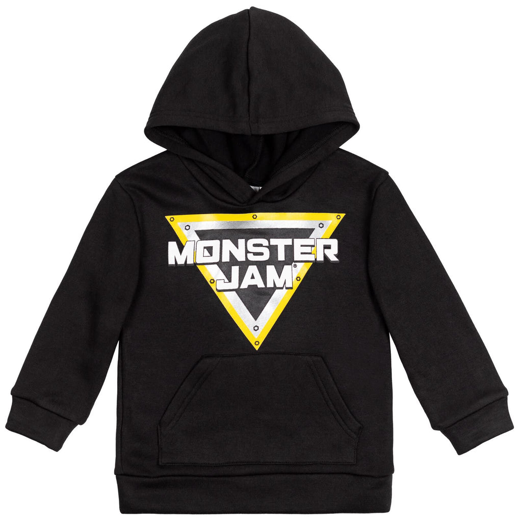 Monster Jam Boys' Fleece Pullover Hoodie Toddler to Big Kid