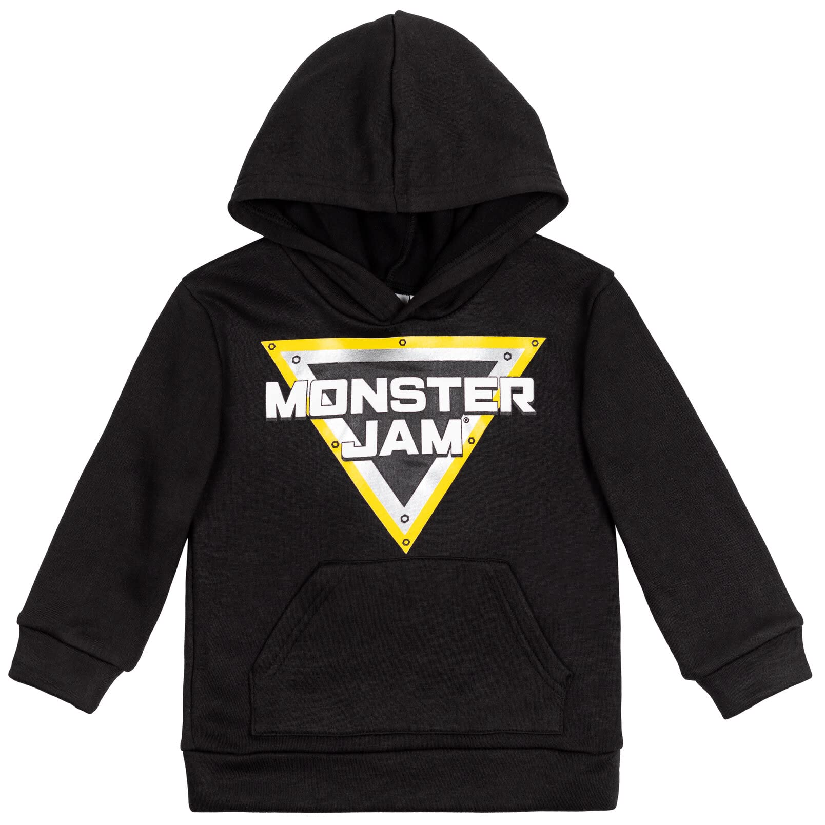 Monster Jam Boys' Fleece Pullover Hoodie Toddler to Big Kid
