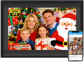 SSAWiFiFRAME Digital Picture Frame 10.1 inch WiFi Smart Photo Frame,1280 * 800 IPS Touchscreen Auto-Rotate, Built in 32GB Memory, 50 Photos /200MB Video Sharing via Free APP，Gift for Women/Mom