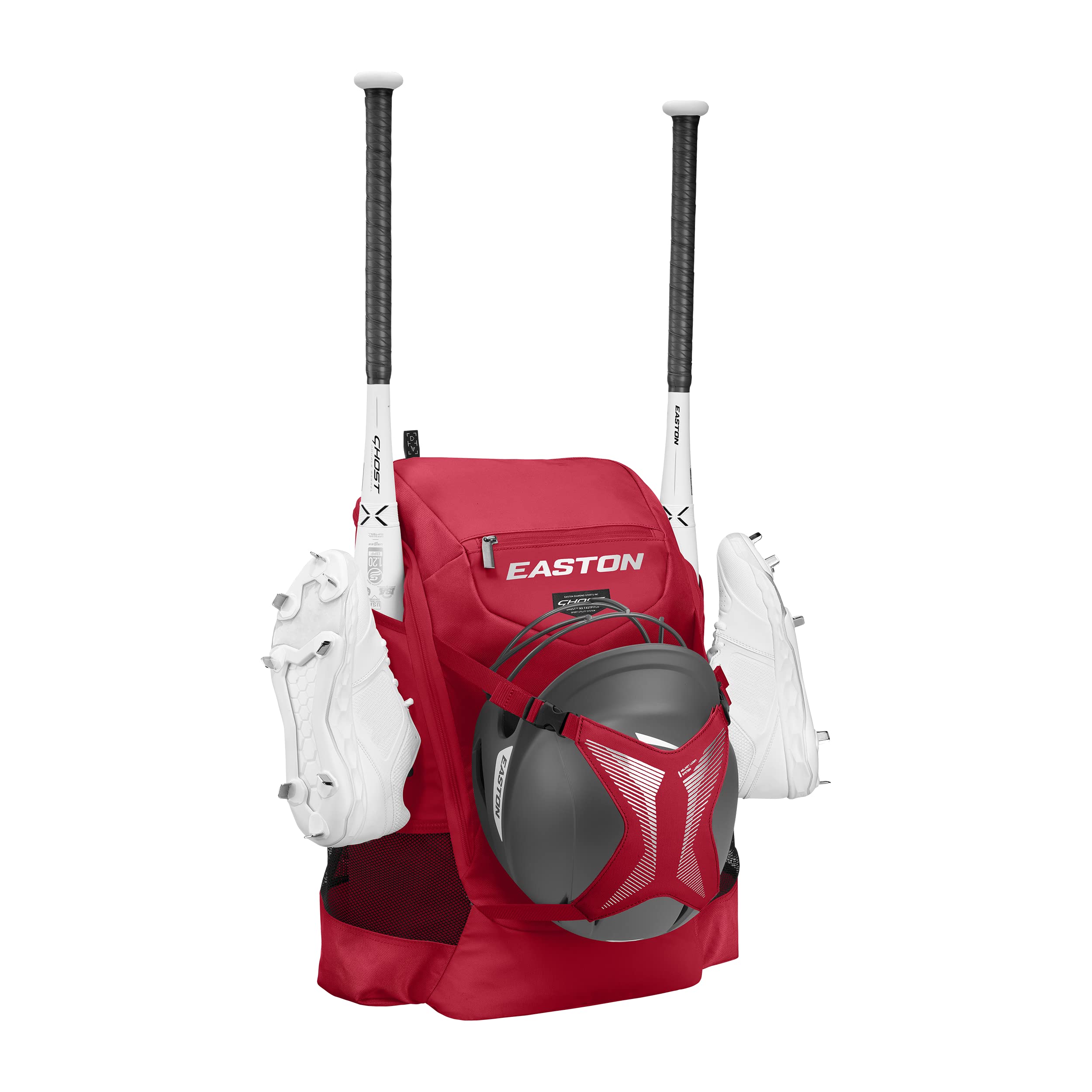 Easton | Ghost NX Backpack Equipment Bag | Adult | Fastpitch Softball | Team Logo Panel | Multiple Colors