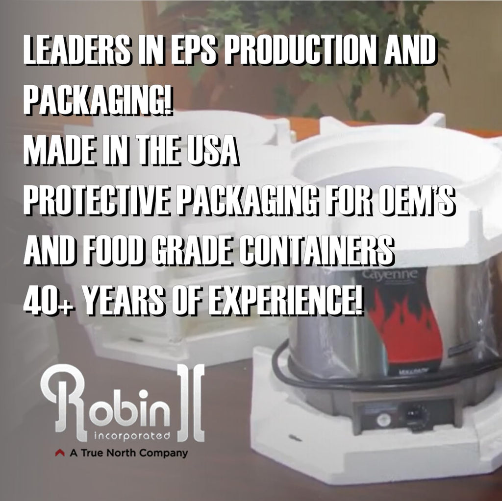 Robin II EPS Foam Cooler (Outside Dimensions: 15” x 13” x 10”) with Shipping Box - 3 Pack, Protective, Thermal, Insulated, Biodegradable, Recyclable, Shipping/Storage