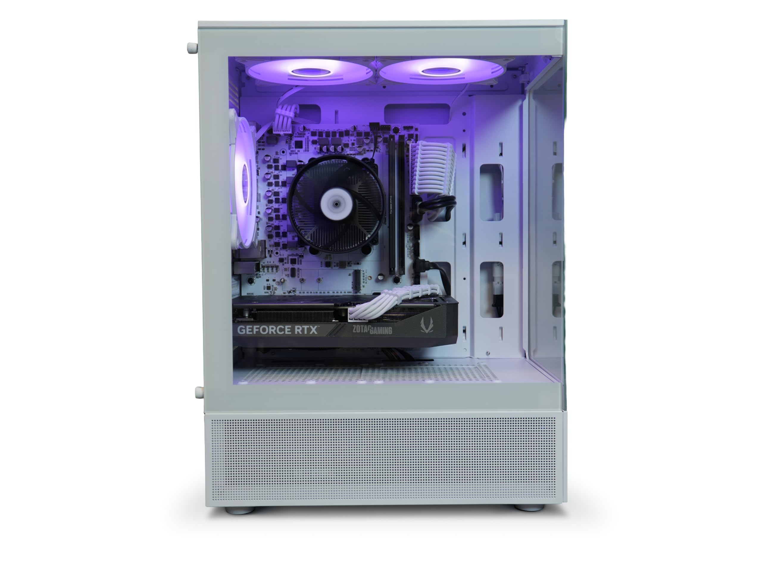 ViprTech Reaper 1.0 Gaming PC - AMD Ryzen 7 8700F (5.0Ghz Turbo), GeForce RTX 5060 Ti 8GB, 16GB DDR5, 1TB SSD, VR-Ready, WiFi BT USB-C, Win 11, Gaming Desktop Computer Prebuilt, Black