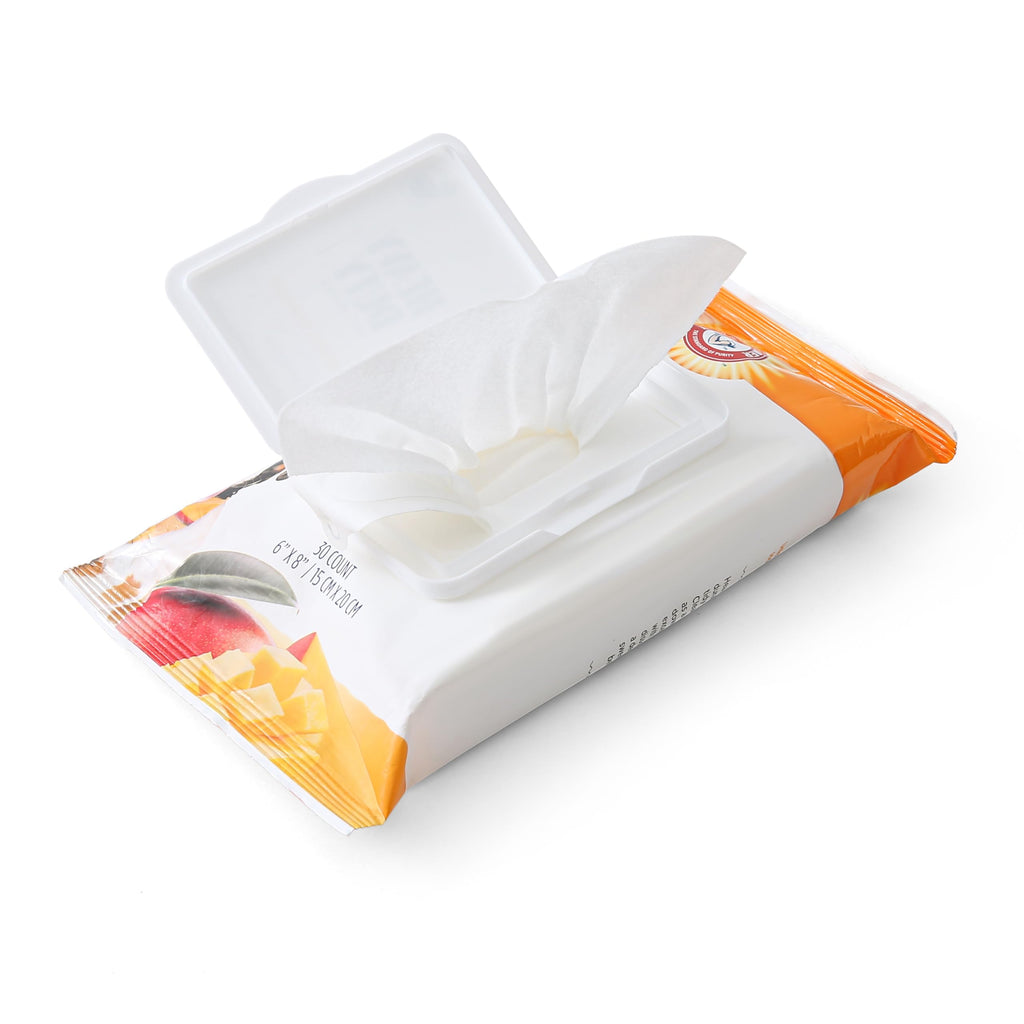 Arm and Hammer for Pets Heavy Duty Multipurpose Dog Bath Wipes, Mango Scent, Travel Size - All Purpose Wipes That Remove Odor and Refresh Dog Coat Between Baths, 30 Count