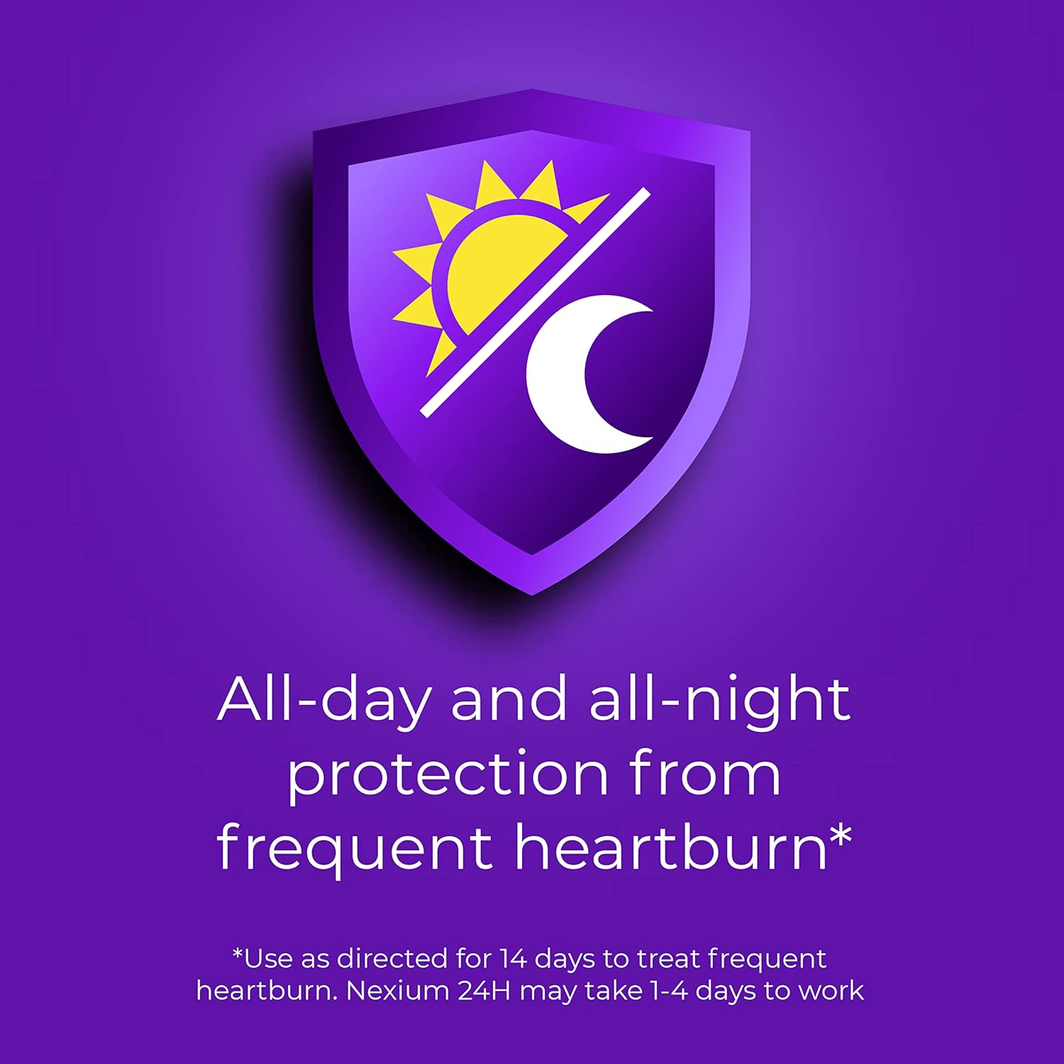 Nexium 24HR Acid Reducer Heartburn Relief Capsules for All-Day and All-Night Protection from Frequent Heartburn, Heartburn Medicine with Esomeprazole Magnesium - 28 Count