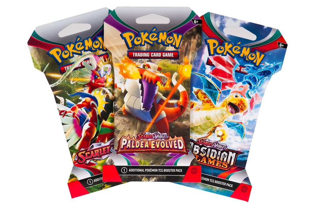 Pokemon Cards - 3 Booster Packs (Random packs)