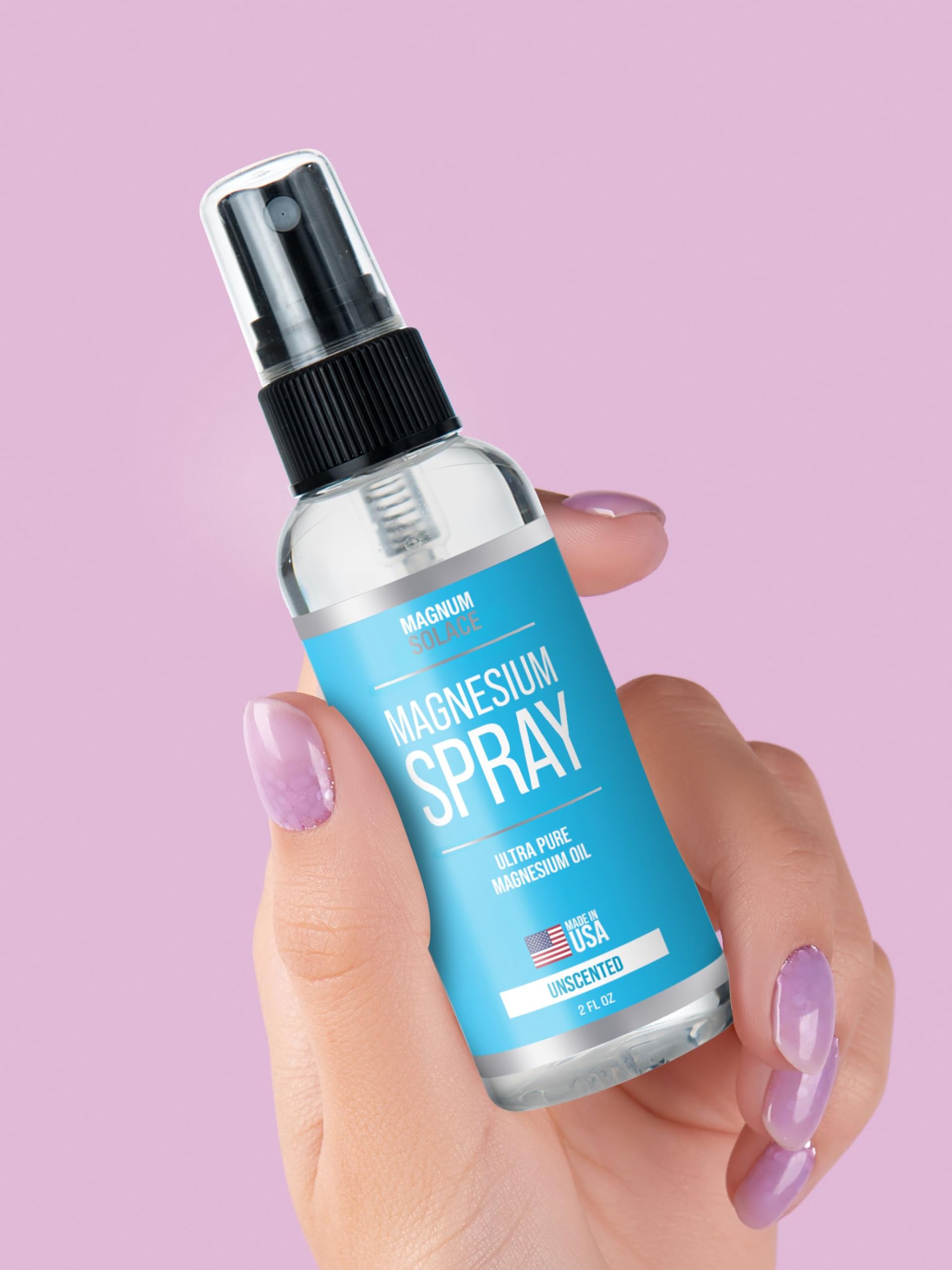 Magnesium Oil Spray - 100% Natural Magnesium Spray – 2 oz