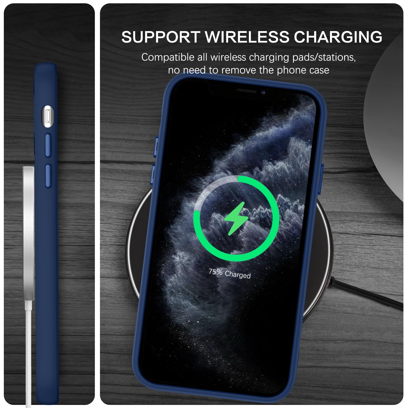 BENTOBEN for iPhone 11 Pro Case 2019 [Compatible with Magsafe] Translucent Matte Magnetic Phone Case iPhone 11 Pro 5.8" Slim Thin Shockproof Bumper Women Men Protective Cases Cover, Black