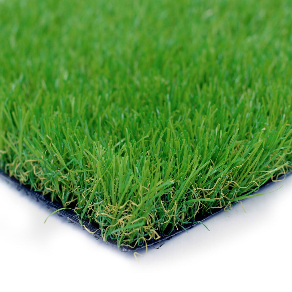 Petgrow Realistic Artificial Grass Turf 1FTX5FT(5 Square FT)- 1.38 Inch Thick Fake Faux Grass Pet Dog Mat Pad - Astroturf Synthetic Grass Drain Holes Indoor Outdoor Garden Landscape Balcony