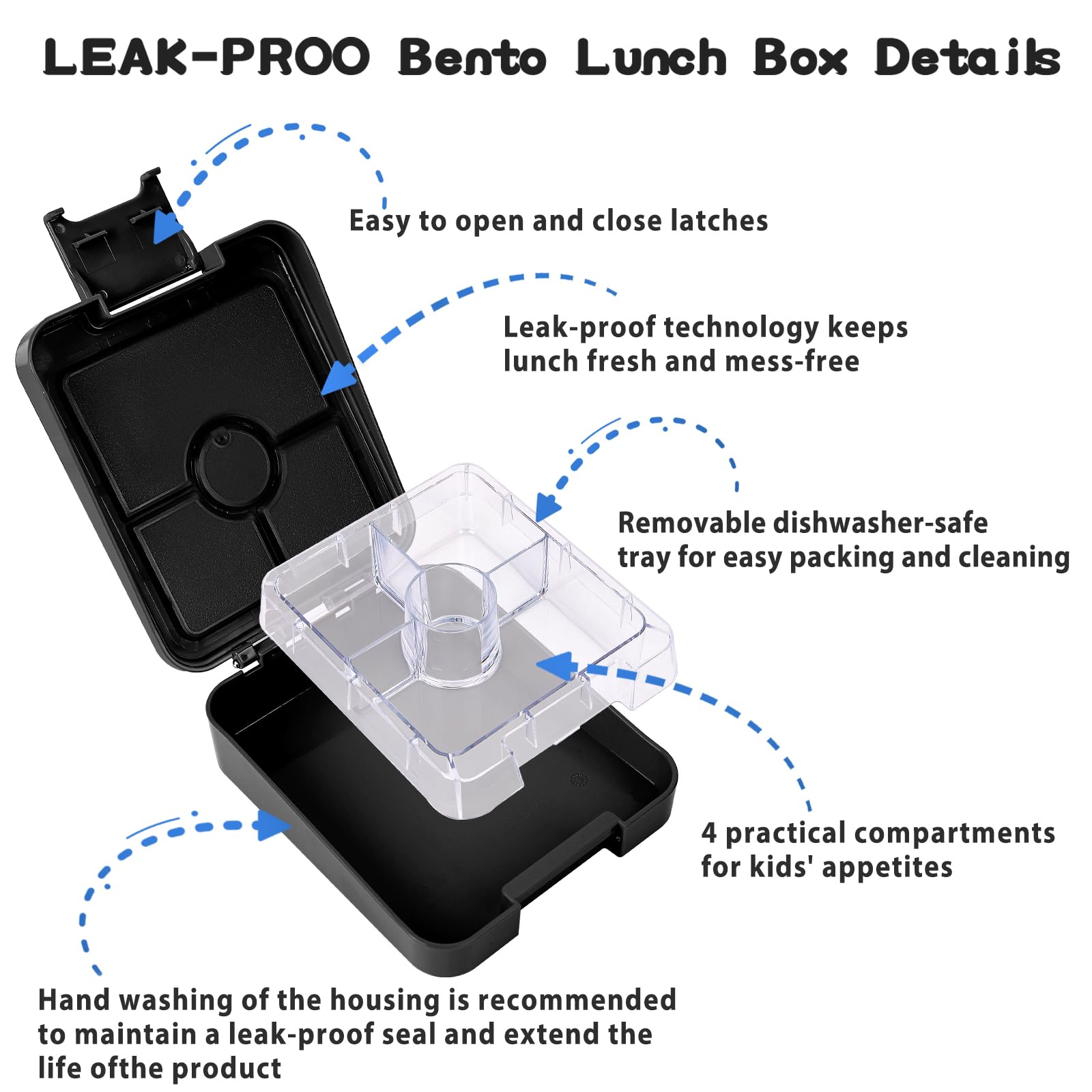 Bento Lunch Box Set for Kids with 10oz Soup Thermo, Leak-Proof Lunch Containers with 4 Compartment, Kids Thermo Hot Food Jar and Insulated Lunch Bag for Kid to School,BPA-Free(Basketball)