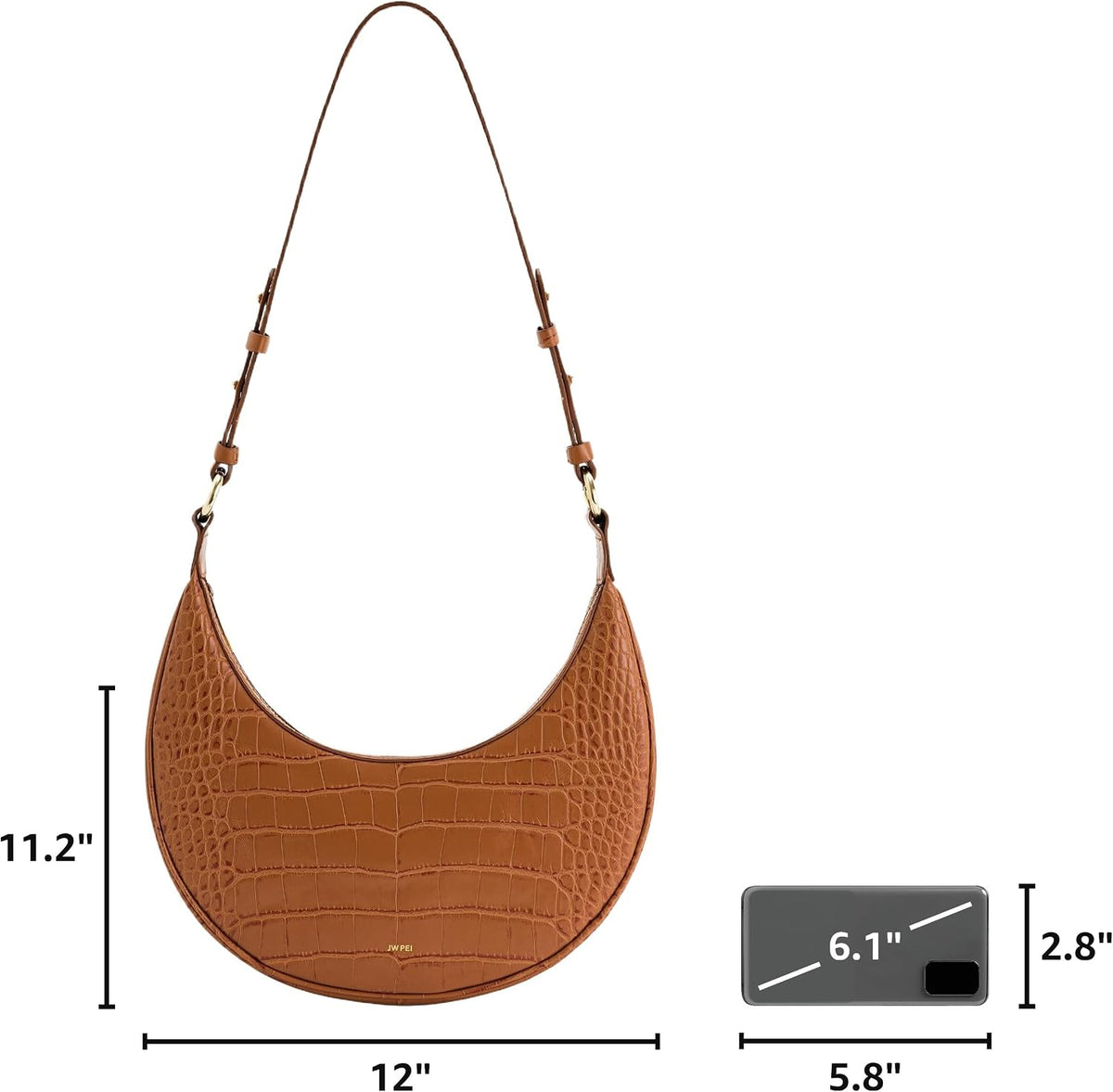 JW PEI Women's Carly Saddle Bag