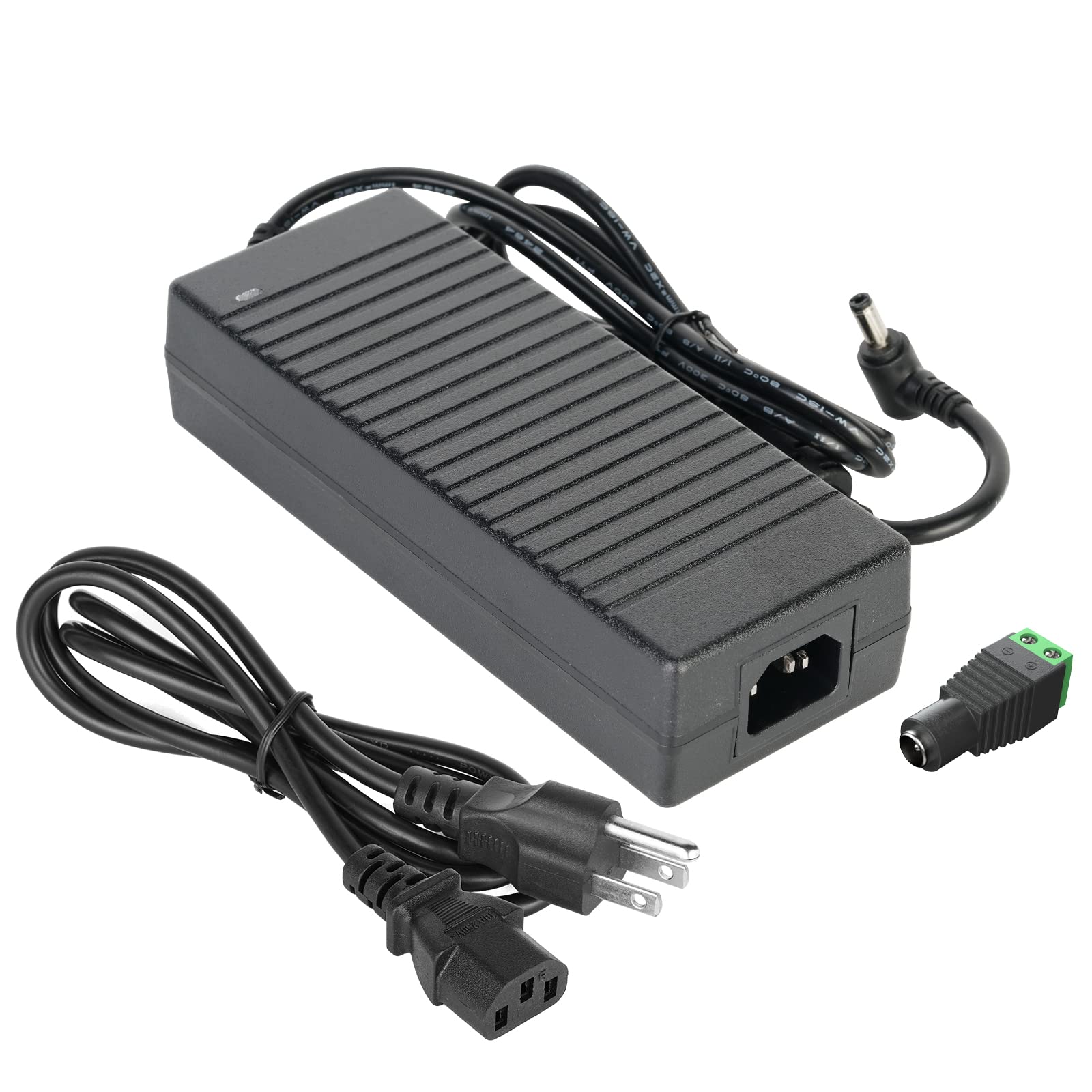 BTF-LIGHTING 12V 3A 36W Power Supply Adapter ETL Listed 100-240V AC to 12V DC Converter Class 2 Power Supply, 5.5x2.1mm Jack for Low Voltage LED Strip Lights, CCTV, Router, Electronics