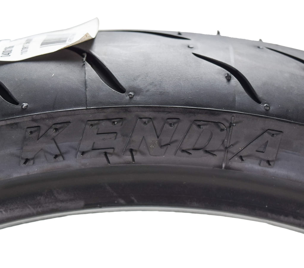 Kenda KM1 (KM001) 110/70R17 Front Tire for Sport Touring Motorcycle 54H - Radial Tire with High-Speed Stability & Excellent Wet Grip w/Keychain (110/70-17)