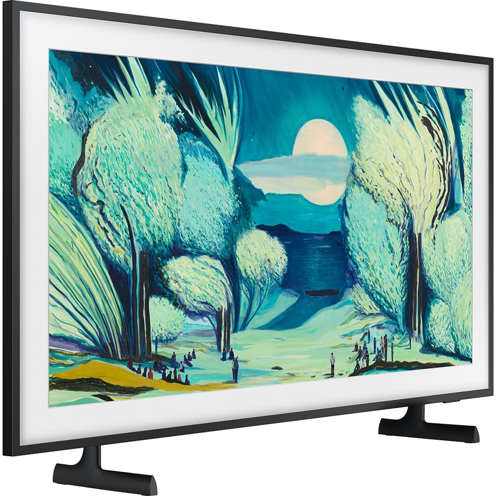 Samsung QN50LS03FA 50" The Frame QLED 4K AI TV (2025) Bundle with Modern Brown Bezel, CPS 26 Month Protection, Slim Flat Mount, 2X HDMI Cables & Deco Gear Complete Home Theater Beginner's Guidebook