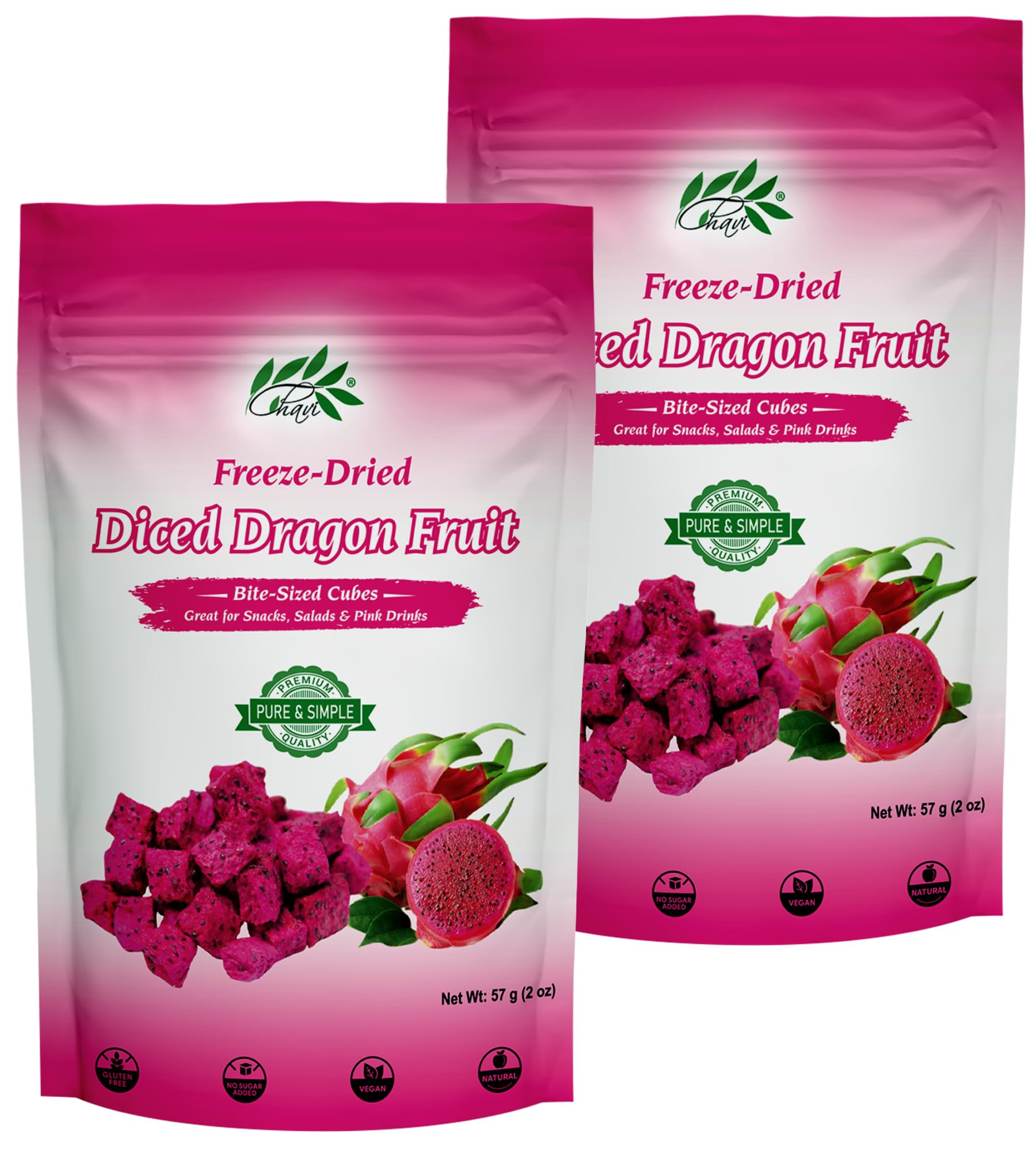 CHAVI Freeze Dried Fruits - Mixed | 6 in 1 | No Added Sugars or Preservatives - Non-GMO, Vegan, Gluten-Free | Gift Box | 230 g | 8.1 oz | 6 Cans