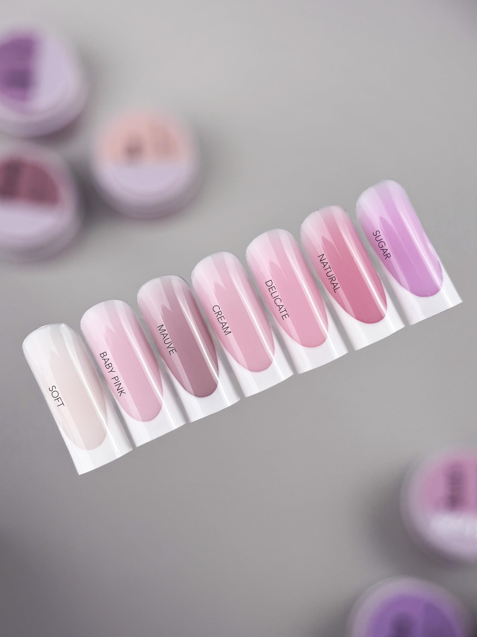 IN.HYPE UV/LED Professional Hard/Builder Gel for Nail Extension/Strengthening/Overlays File Off (Baby Pink #3)