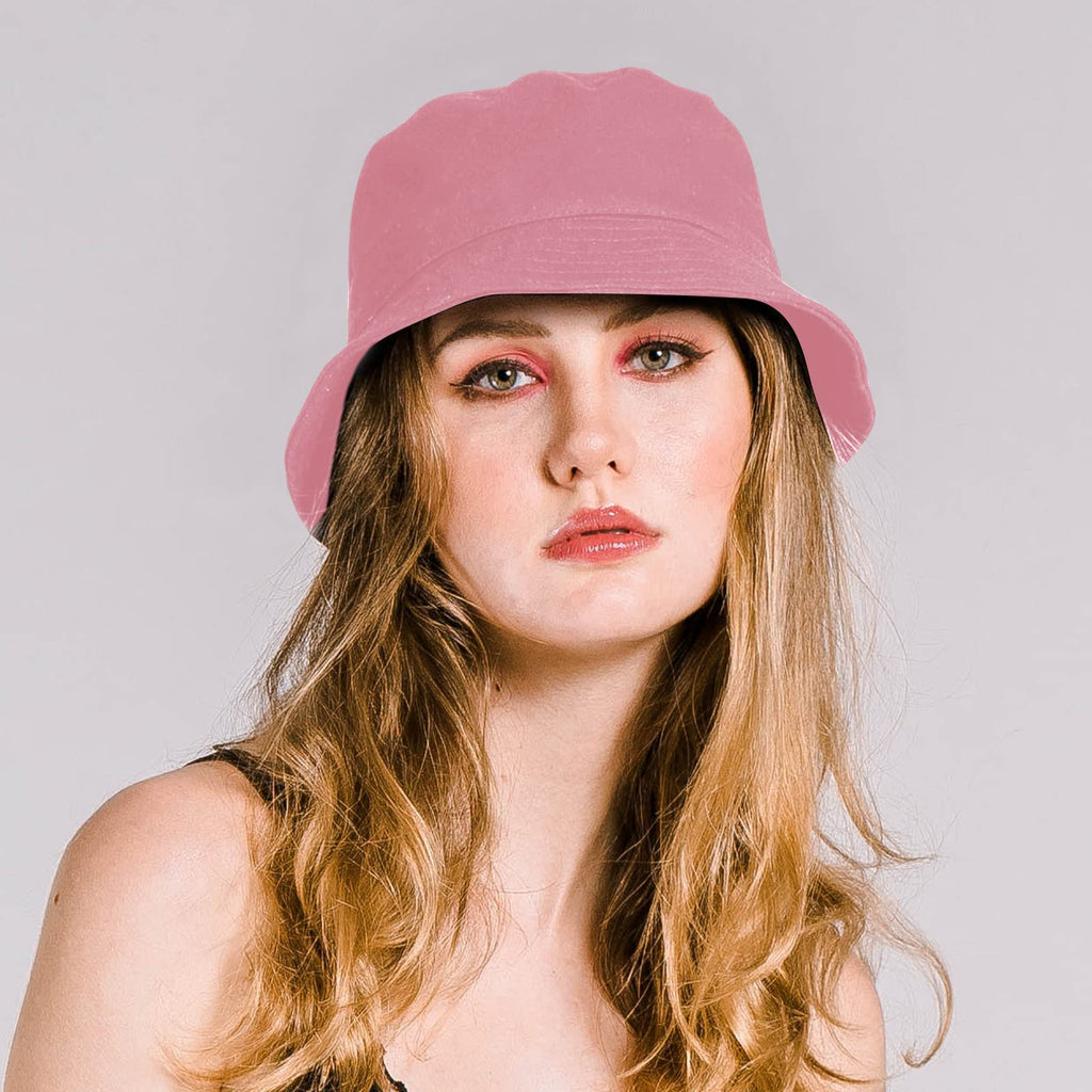 Rosoz 1 & 2 Pack Bucket Hat for Women Men Summer Travel Beach Sun Hat Outdoor Cap Unisex Bucket Hats