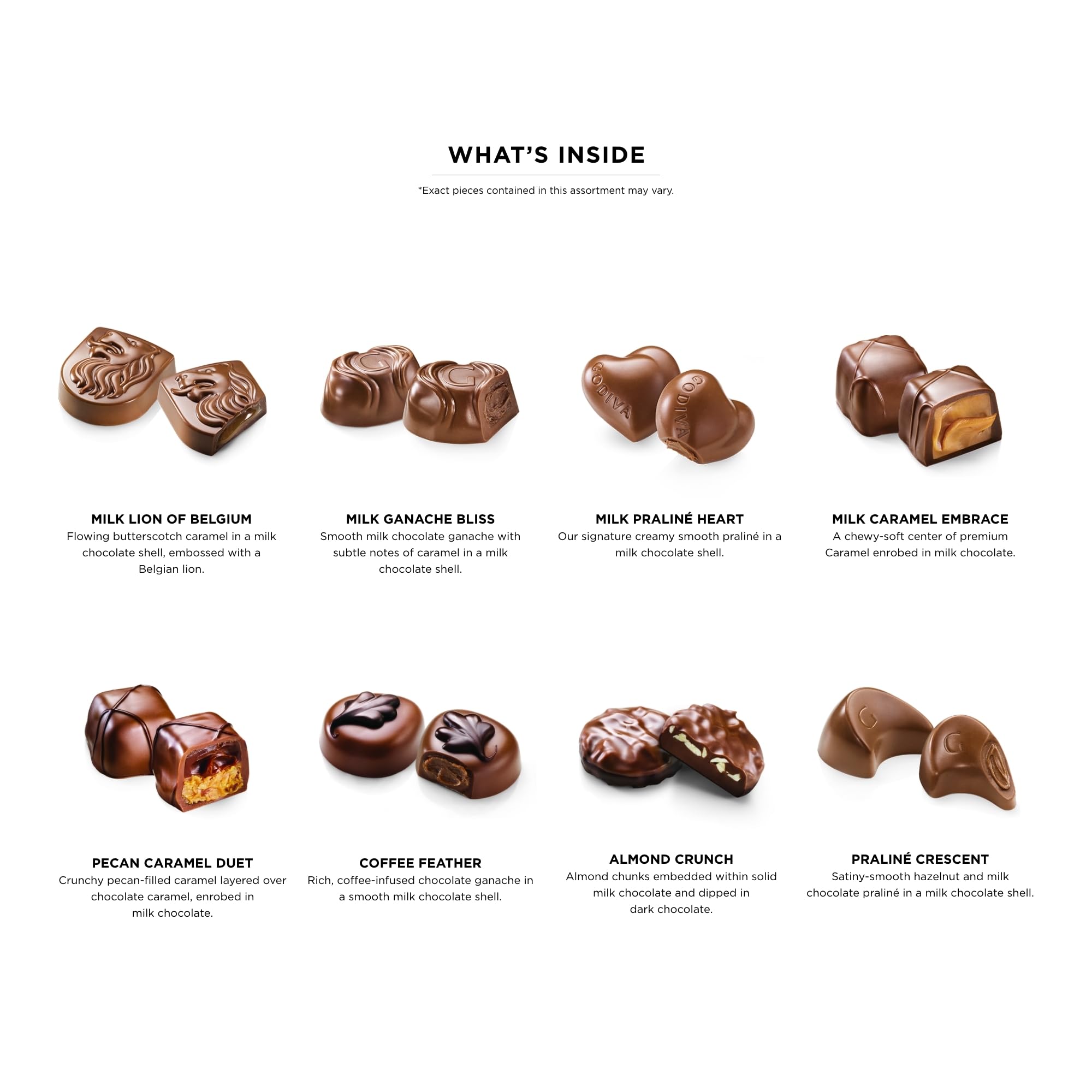 Godiva Chocolatier Gold Ribbon 9-Piece Assorted Chocolate Gift Box – Gourmet Chocolate Candy Variety Pack – Dark Caramel, Milk Chocolate, Nuts– Gift Basket for Congratulations, Birthday and Anniversary