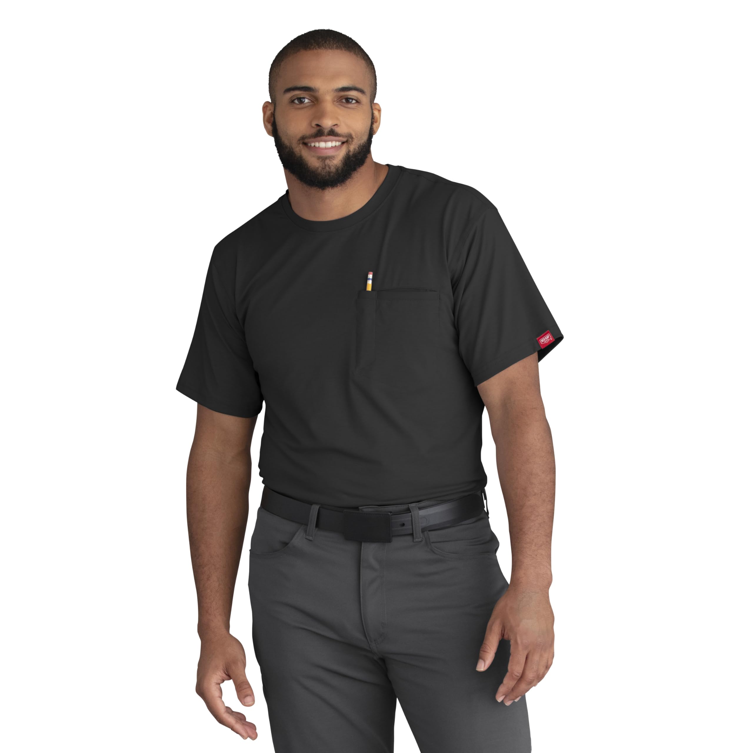 Red Kap Men's Cooling Short Sleeve Pocket Tee