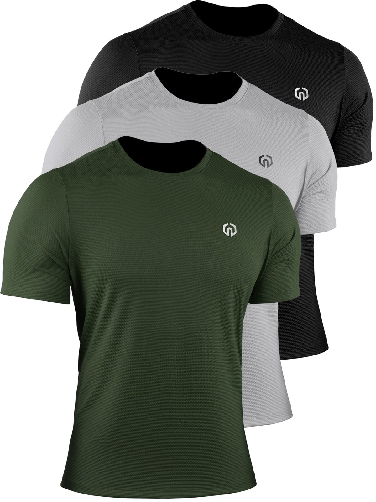 NELEUS Men's Dry Fit Athletic Running Shirt