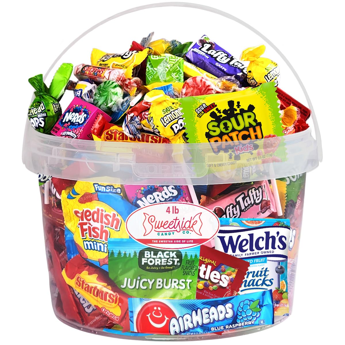 Bulk Candy Variety Pack - 2 Pound Care Package Assorted Basket, Snack Food Gift, Office Assortment Gift for Birthday Party, Kids, College Students & Adults (Pack of 1))