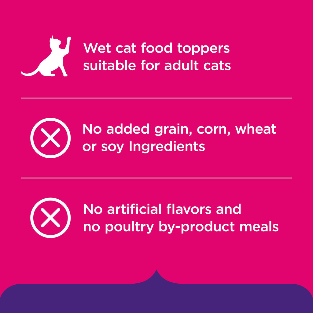 Nutrish Rachael Ray Purrfect Broths Classic Chicken Recipe, Lickable Complements for Cats, 1.4 oz. Pouch, 24 Count