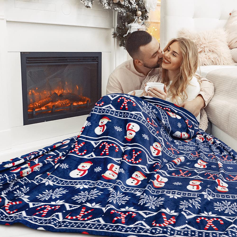Pavilia Patriotic Blanket - American National Flag Throw Blanket for Sofa Couch Bed, Soft Microfiber Fleece Reversible, USA Military Veteran July 4th Gift - 50 x 60 Inches