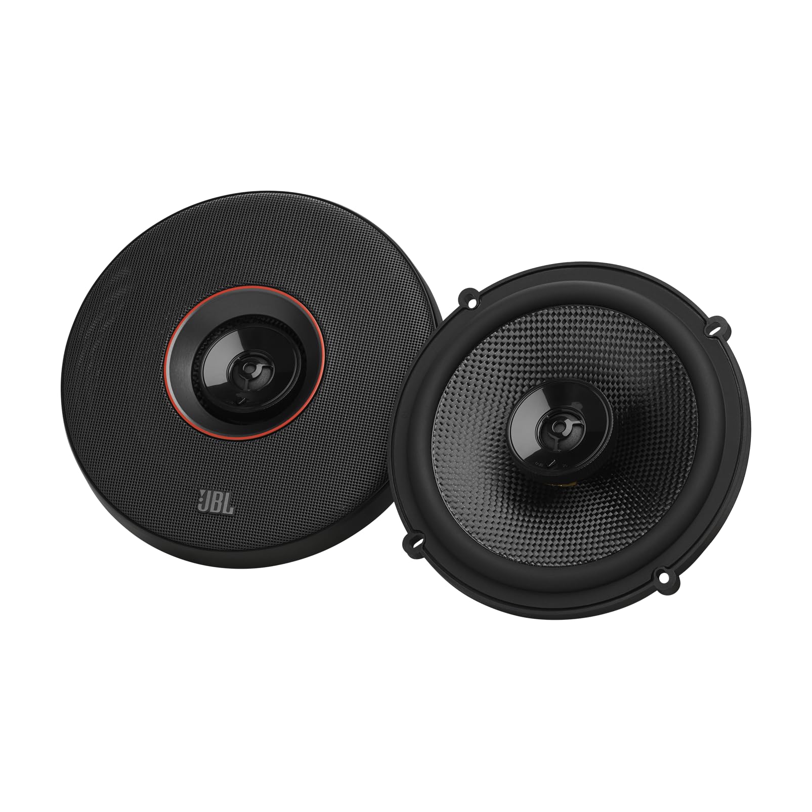 JBL Club 34F - 3-1/2" (87mm) Two-Way Car Speaker, 75 Watts Peak, 25 Watts RMS, Sensitivity (@ 2.83V): 89dB, Frequency Response: 90Hz – 20kHz, Nominal Impedance: 3.0 ohms