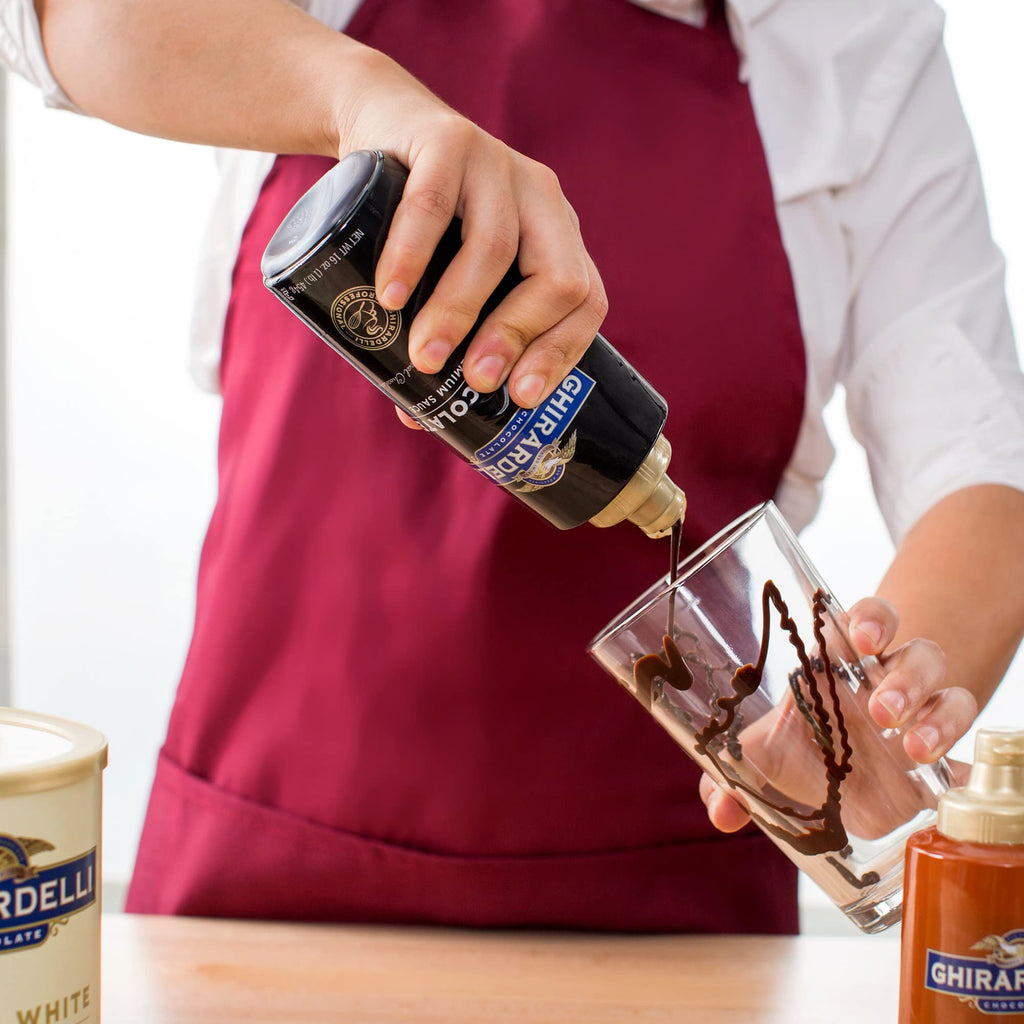 Ghirardelli Chocolate Sauce, Black Label (16oz Squeeze bottle)