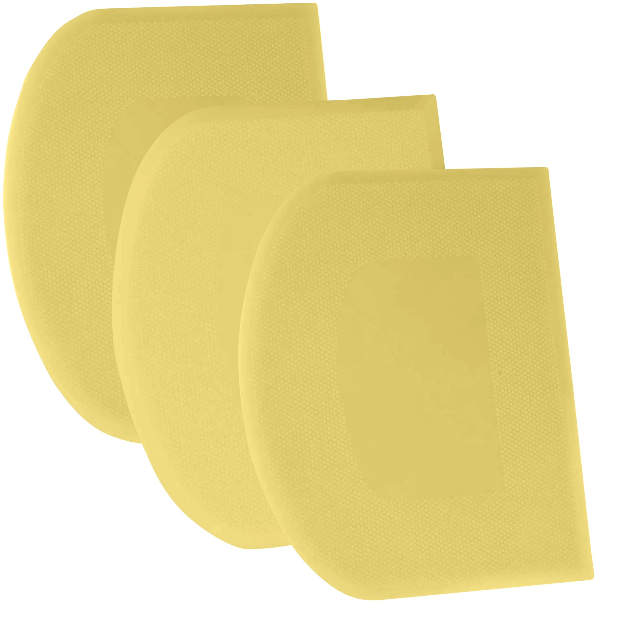 SURDOCA Dough Scraper Bench Scraper - 3P 4.7x3.7" Plastic Flexible Bowl Scraper, Sharp Edge & Angles Cake Scraper. Non-Slip Bakeware Decorating Tools Sculpting & Modeling Tools - Blue+White+Pink
