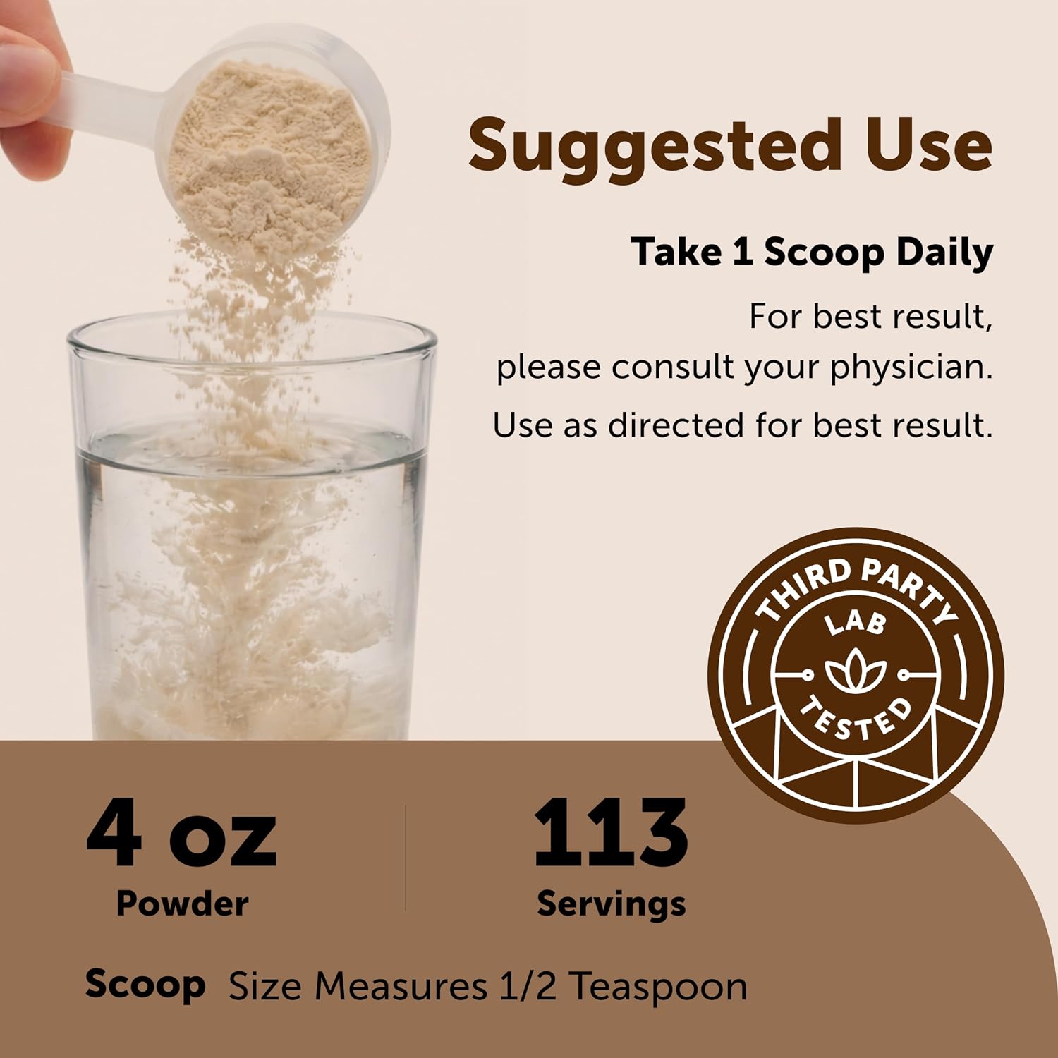 Micro Ingredients Organic Korean Ginseng Root Powder, 4 Ounce | Red Panax Ginseng Root | Traditional Asian Herb | Non-GMO & Vegan Friendly