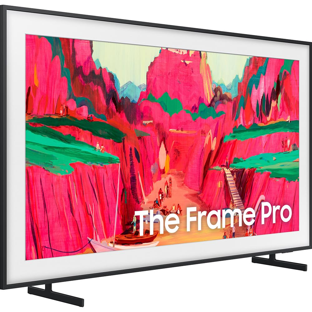 Samsung QN50LS03FA 50" The Frame QLED 4K AI TV (2025) Bundle with Modern Brown Bezel, CPS 26 Month Protection, Slim Flat Mount, 2X HDMI Cables & Deco Gear Complete Home Theater Beginner's Guidebook