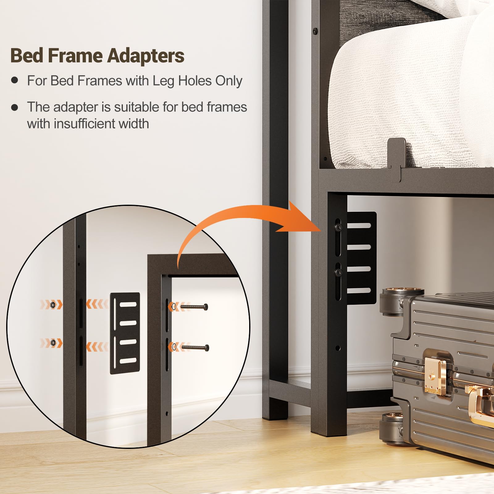 Unikito Headboard for Queen Size Bed with Storage Shelf, Head Board with 3 Outlets and 2 USB Ports, Headboards with RGB LED Light, Height Adjustable, Sturdy and Stable, Easy Assembly, Black
