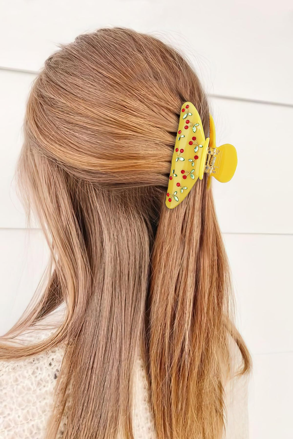 LILIE&WHITE Tortoise Claw Clips For Women - Strong Thick Hair Styling Accessories With Claws For Styling 1PC