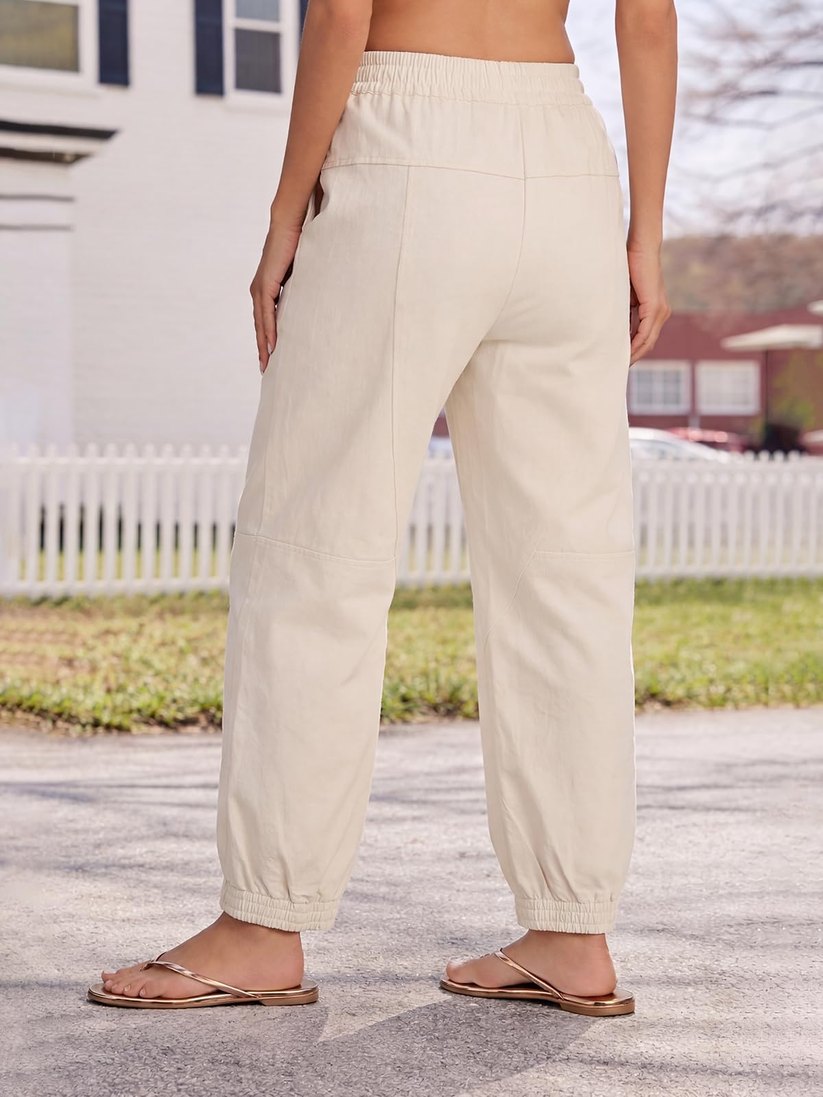 Kedera Mid Rise Barrel Jeans for Women Embroidered Wide Leg Denim Pants Boyfriend Baggy Jeans with Pockets