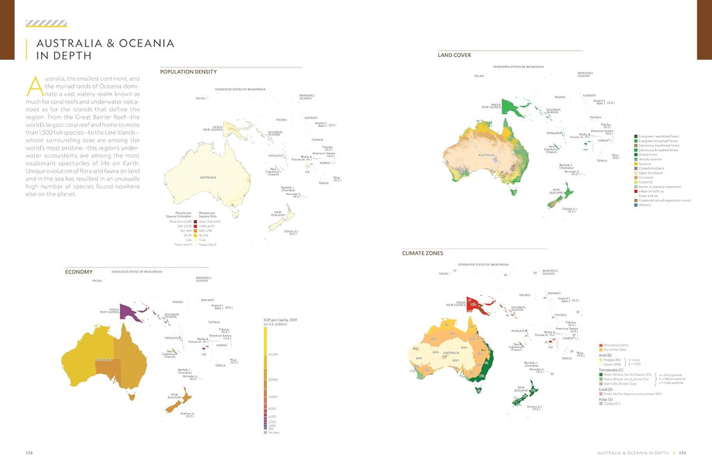 National Geographic Concise Atlas of the World, 5th edition: Authoritative and complete, with more than 200 maps and illustrations