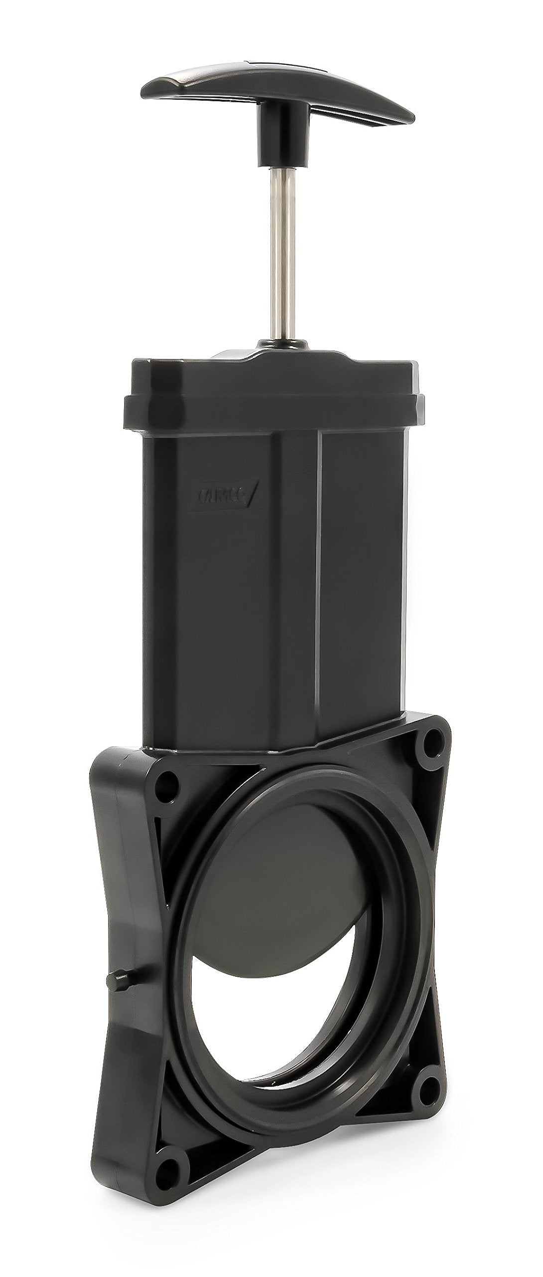 Camco RV Sanitation System 3" Waste Valve with 72" Cable Extension Kit for Sidewall or Control Access Compartment Mount Installation