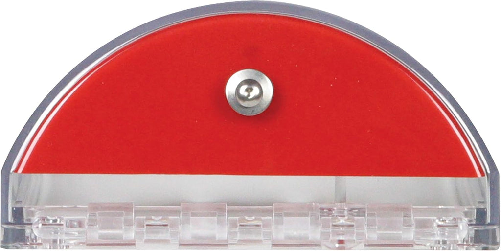 Safety Technology International, Inc. STI-13010FR Universal Stopper®, Flush Mount and Fire label, Indoor/Outdoor Protective Polycarbonate Cover for Pull Stations or Call Points, Red